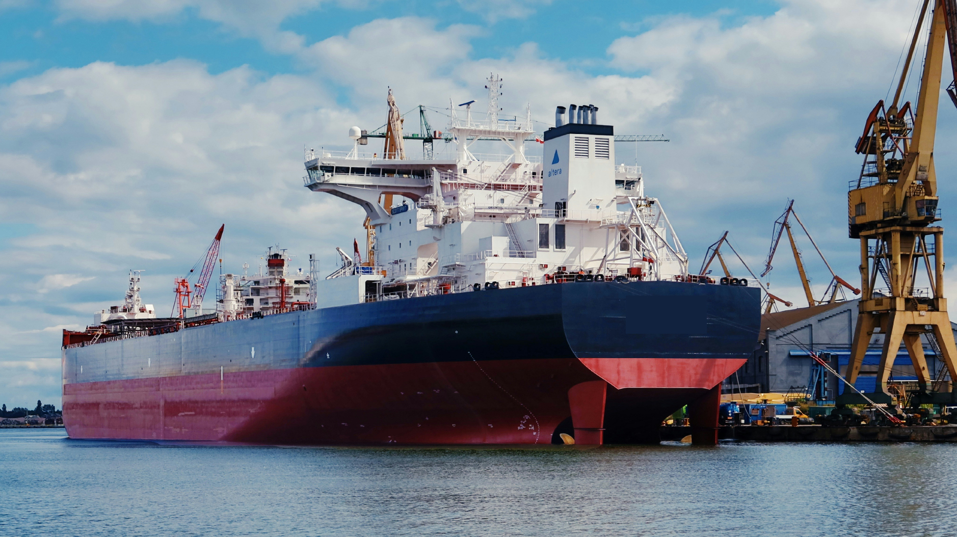 DSL vessel on route, representing decades of maritime service