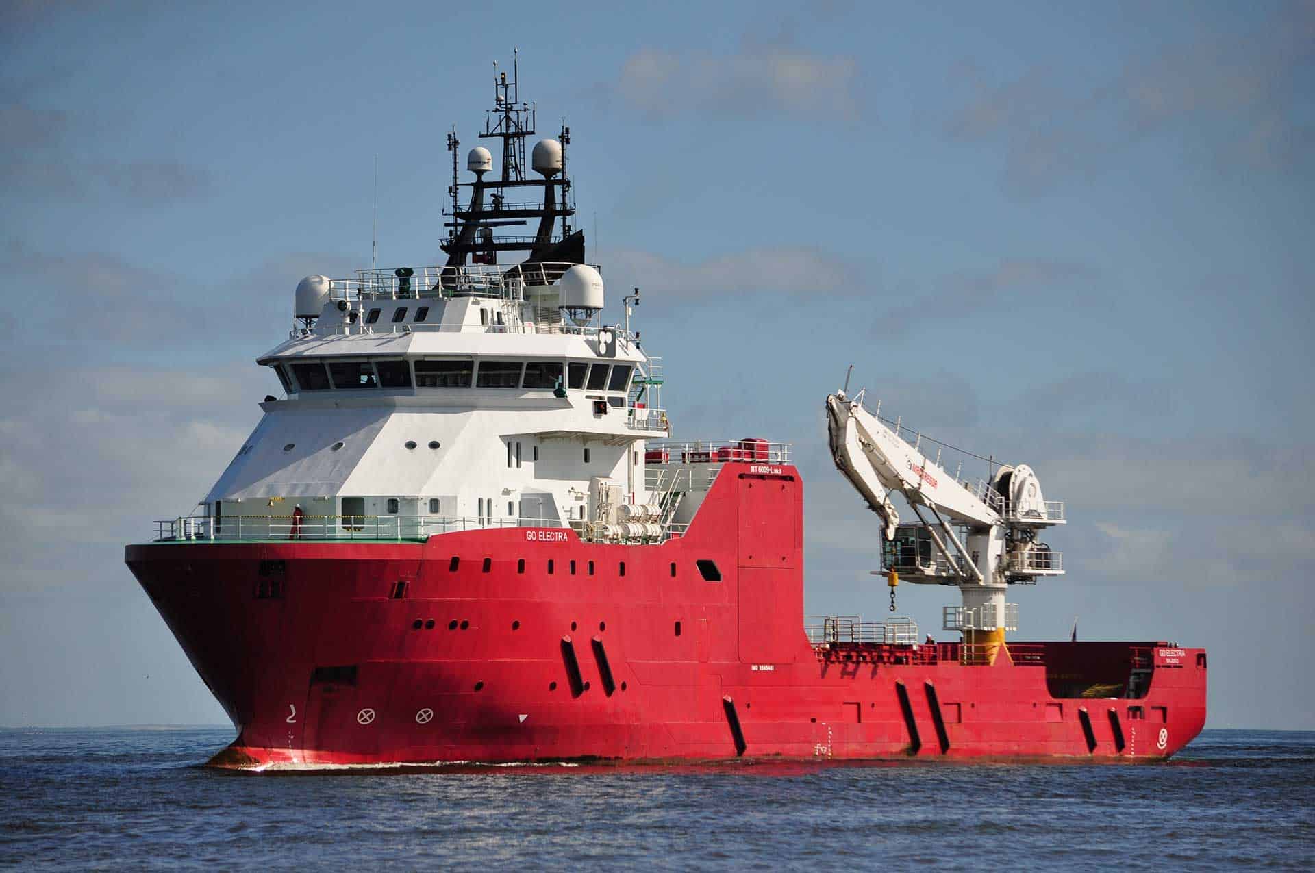 Platform and offshore support vessel